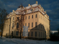 Winter am Schloss Martinskirchen