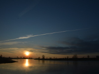 Sonnenaufgänge an der Elbe